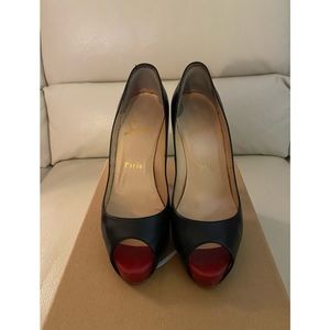 Christian Louboutin Very Prive’ Pumps Black Size 36